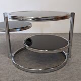 Space Age 3-tier coffee table by Leitmotiv-Swivel, Netherlands circa 1970