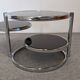 Table basse Space age à 3 plateaux par Leitmotiv-Swivel, Pays-Bas vers 1970