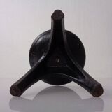 German Brutalist Iron Candleholder, 1960s