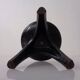 German Brutalist Iron Candleholder, 1960s