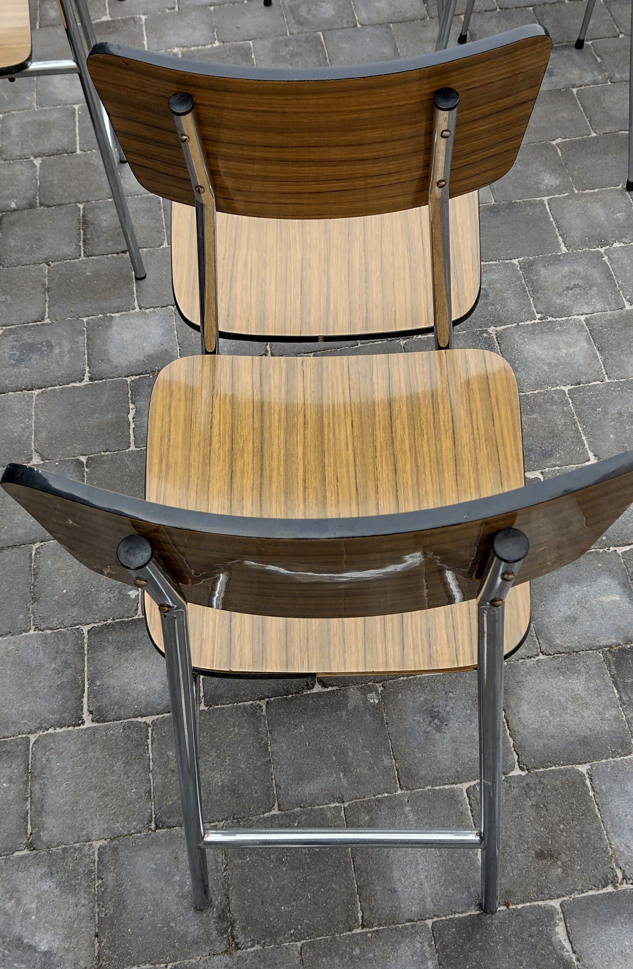 Vintage formica chairs