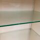 Medical cabinet showcase metal and vintage industrial glass 1950