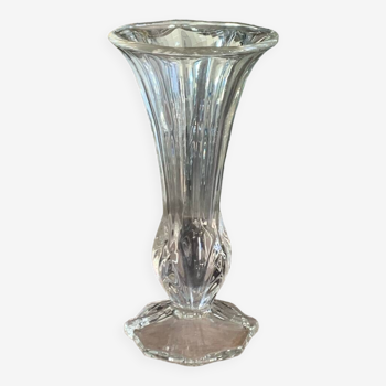 Vase en verre art déco