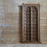 Volet en bois du Rajasthan