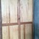 Raw wood hotel cabinet