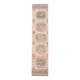 3X12 Soft Wool Orange Turkish Vintage Runner Rug