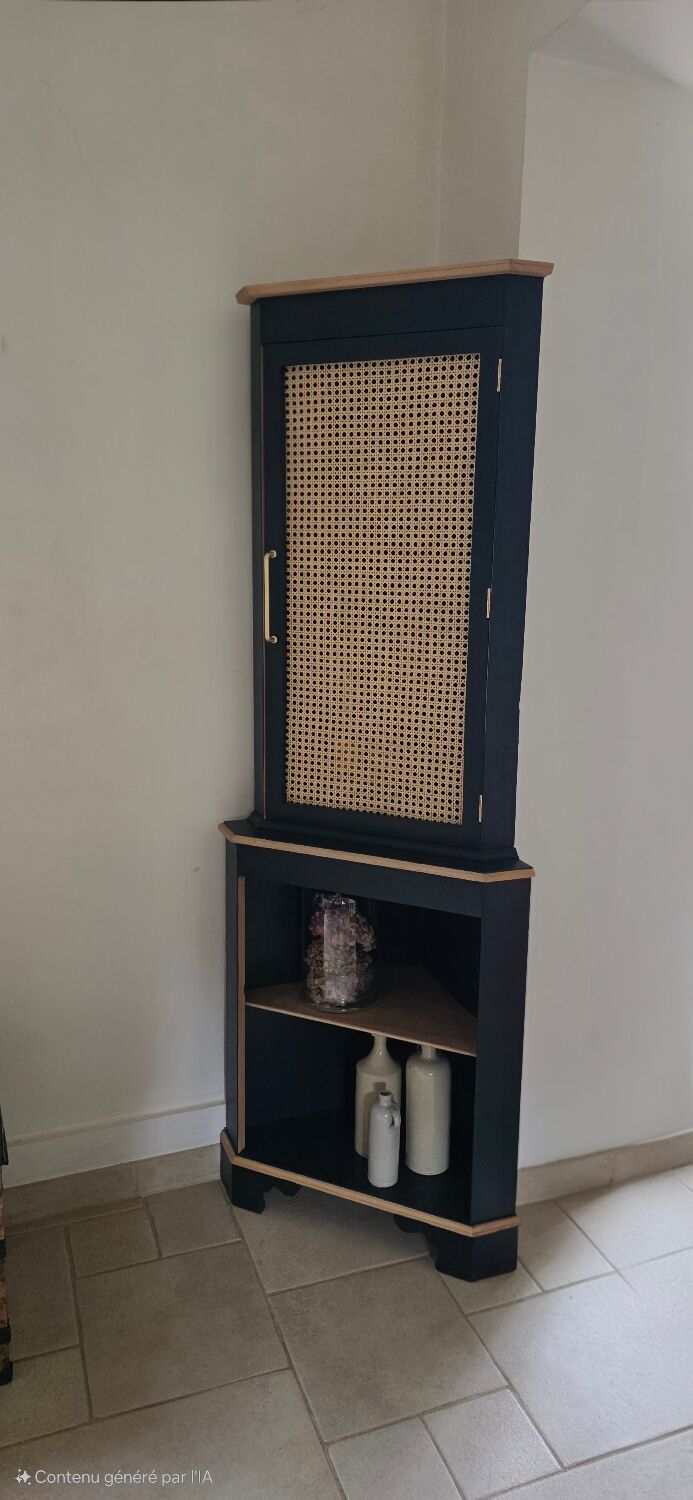 Cypress green sideboard