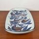 Mid-Century Modern Danish Porcelain Tenera Bowl with Bird Design by Kari Christensen for Aluminia Royal Copenhagen, 1960s