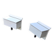 2 B&B Italia bedside tables / night stands