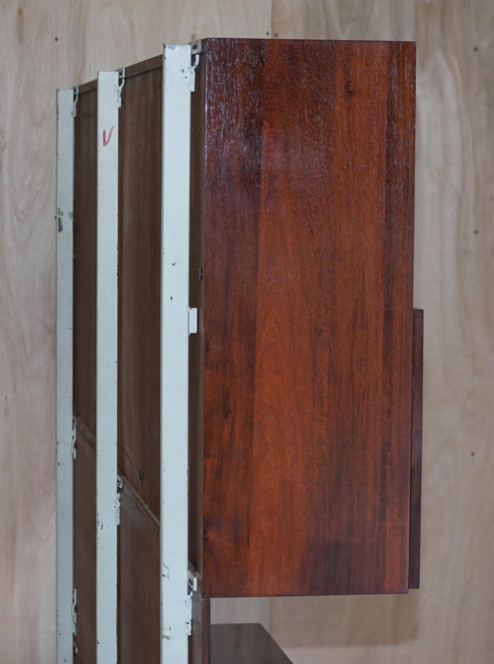Danish Mid-Century Solid Wood Buffet Bar 1960