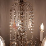 Stamped chandelier