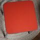 Vintage red formica stool