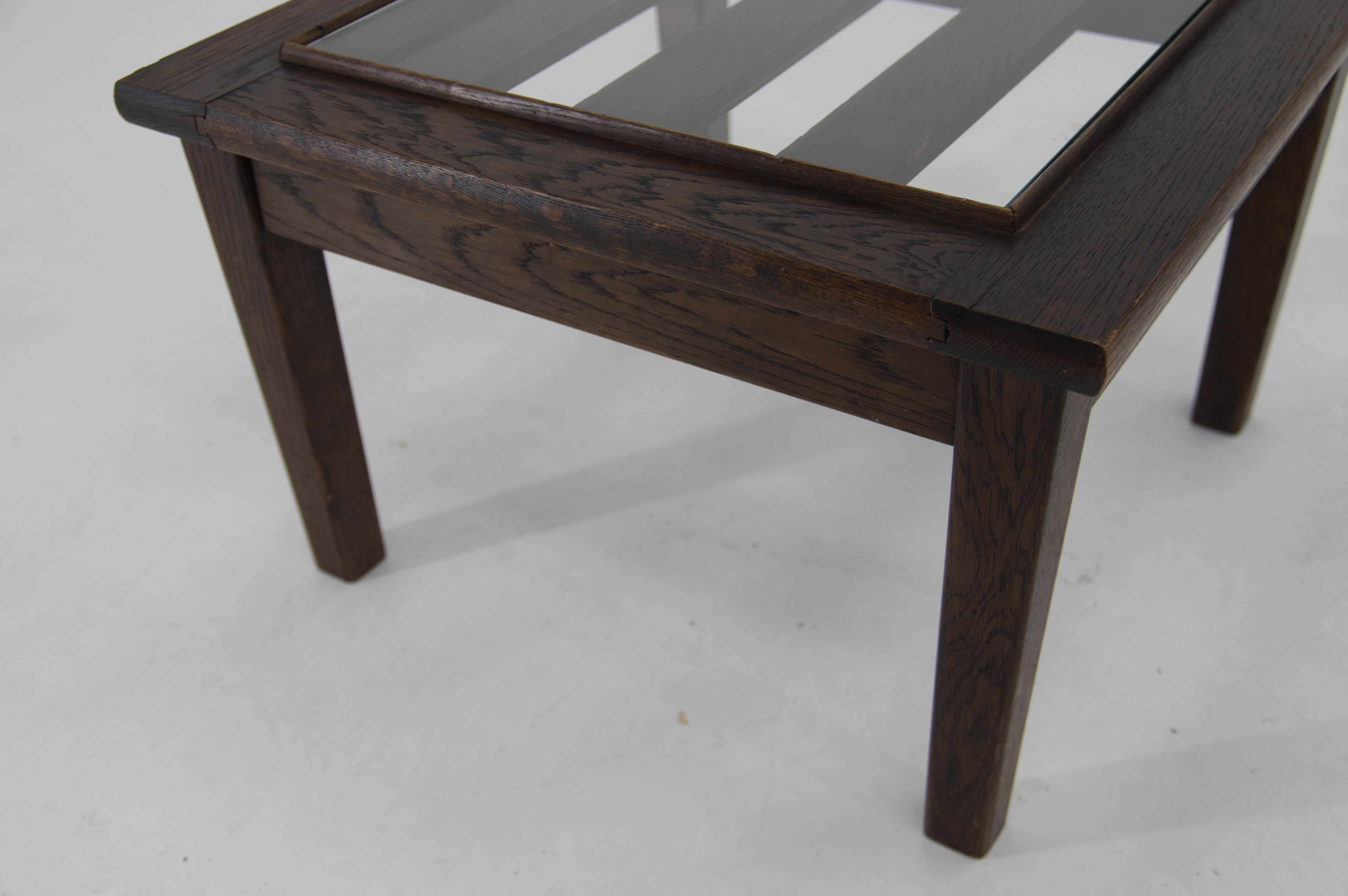 Rare Functionalist Side Table by Antonin Heythum, 1930s