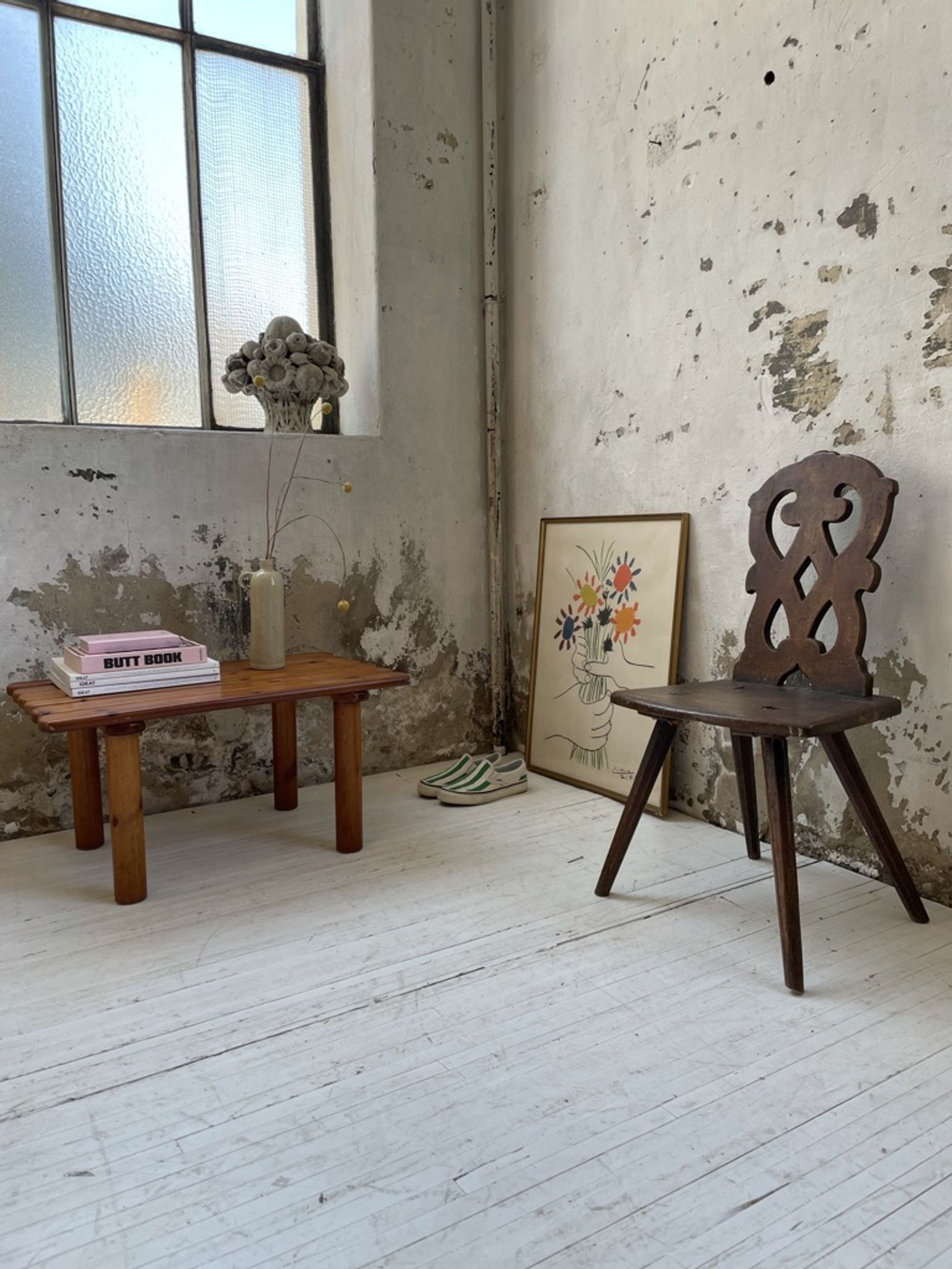 Table basse porte-bagages Rainer Daumiller