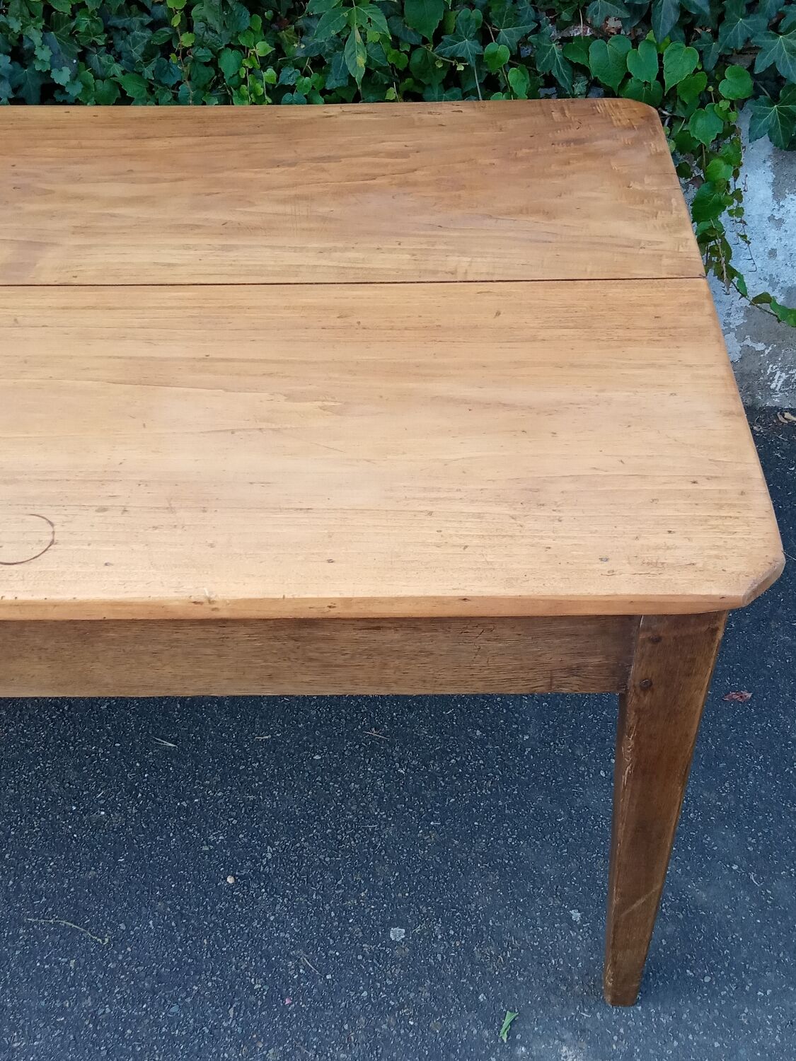 Farmhouse table early XXth 200 cm
