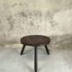 Vintage tripod coffee table in pine.