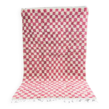 Traditional handmade Berber rug, size 2/3 m.