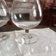 6 mini Cognac glasses