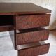 Bureau en placage de palissandre vintage