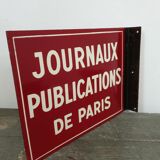PARIS Newspapers Plaque