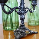 Old bronze chandelie