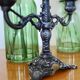 Old bronze chandelie