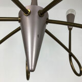 Hanging chandelier, italy 1950