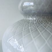 Glass hanging lamp
