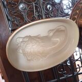 Lion earthenware terrine mold