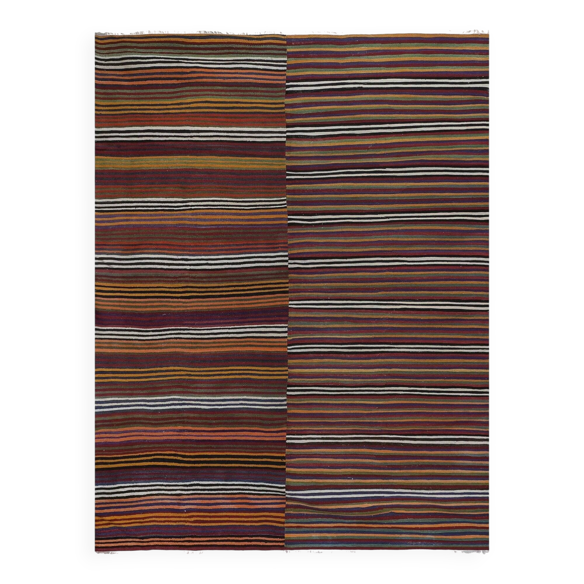 Tapis Kilim turc vintage tissé main