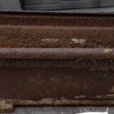 Old cast iron planter length 43 cm