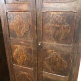 Pair of ancient liturgical cabinets