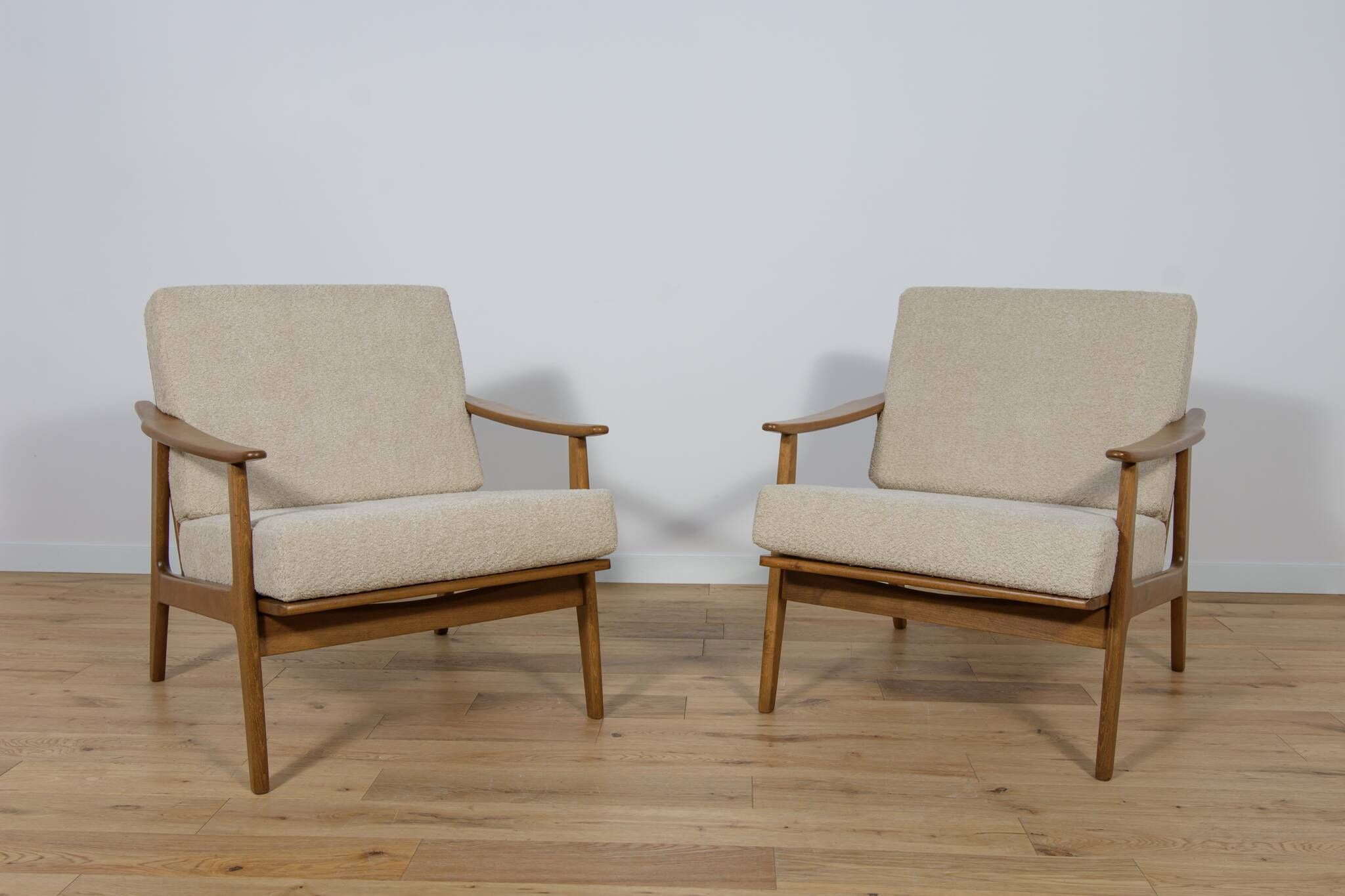 Fauteuils polonais des années 50 modèle 5825, années 1960, ensemble de 2