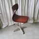 Chaise en Pagholz années 60