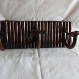 Bamboo coat rack