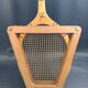 Wooden tennis racket
