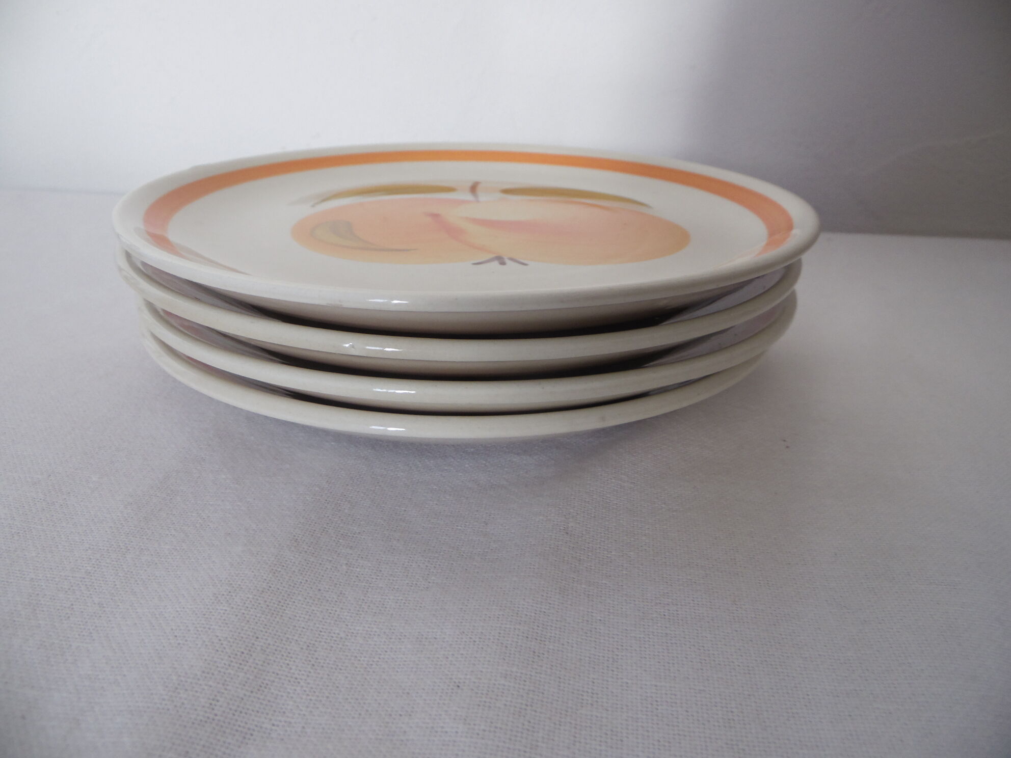 4 flat plates C Galba Italy 70's