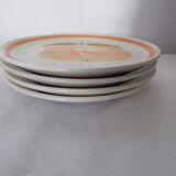 4 flat plates C Galba Italy 70's