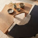 Table basse RAW – DUO, chêne massif