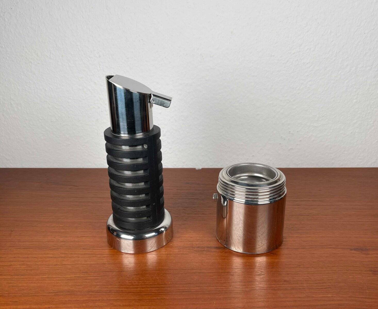Italian Postmodern Koncord Series Espresso Maker by Walter Capp for Vev Vigano, 1970s