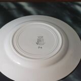 5 assiettes Saint Amand
