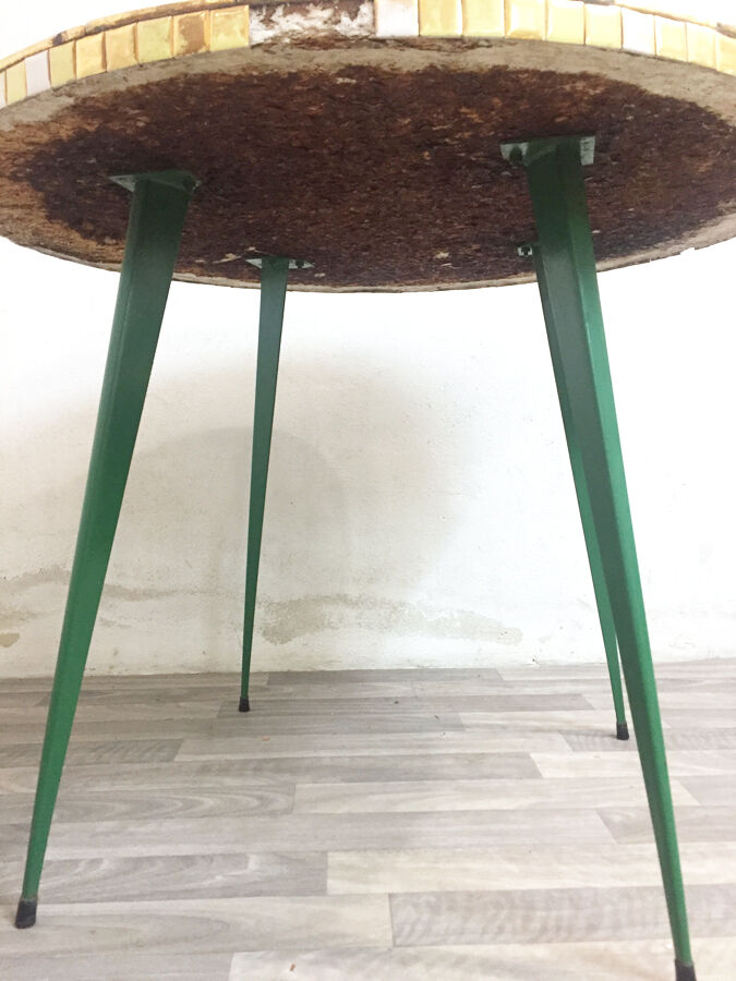Table "Englander Chollat" Vallauris 1970