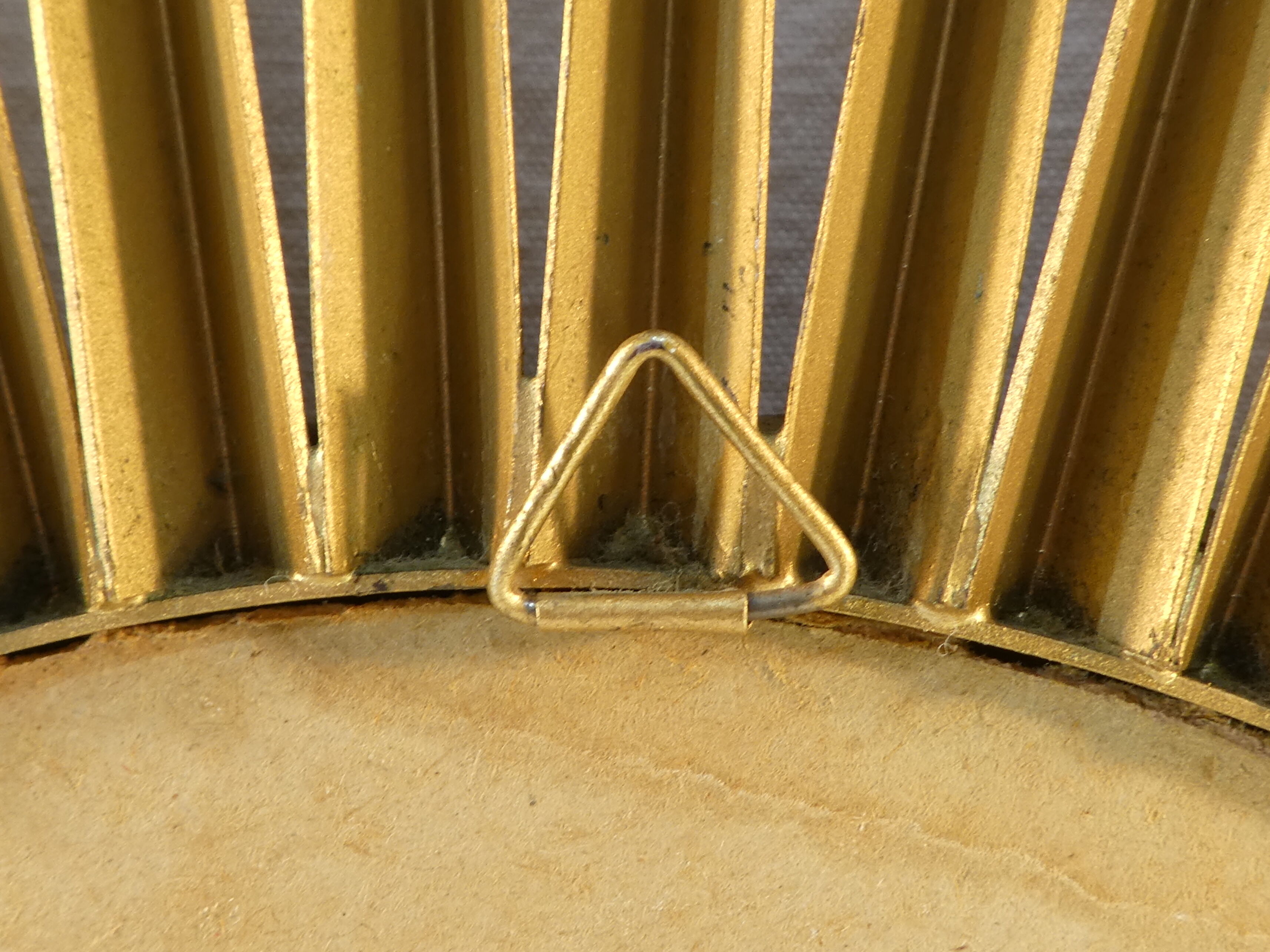 Metal sun mirror Chaty Vallauris