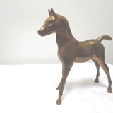 cheval en laiton