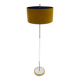 Lampadaire Mid Century, Allemagne, années 1970, nouvel abat-jour fait à la main