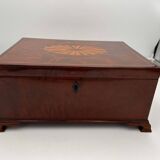 Large Victorian Box in Mahogany & Oak, England, 1840s