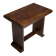 Art Deco side table in rosewood, circa 1930.