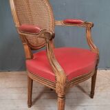 Medaillon armchair, style Louis XVI