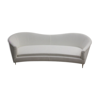 White italian sofa