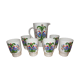 Pichet et verres Villeroy & Boch années 60